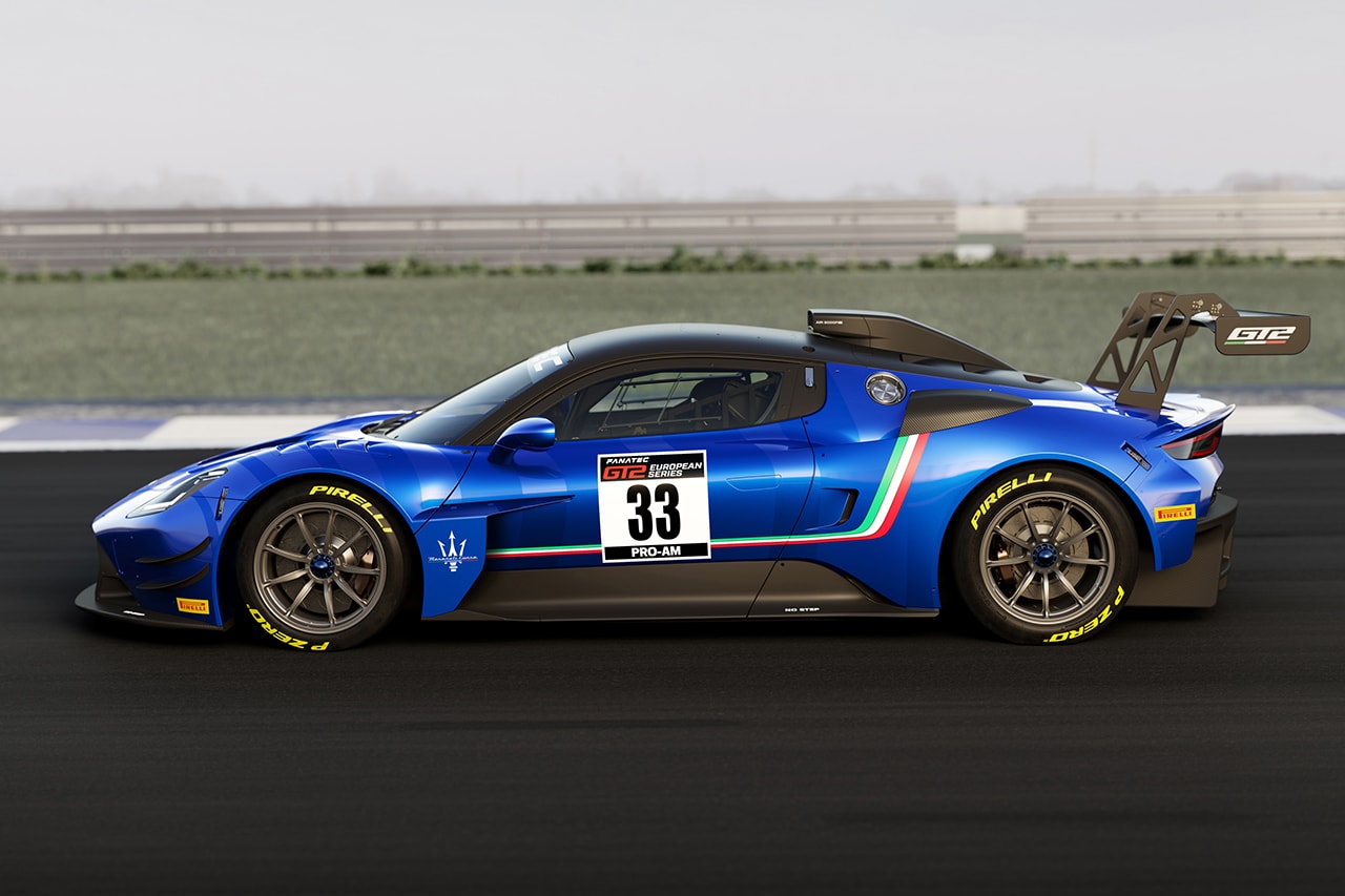 Maserati MC20 GT2 V6 Race Car Engine Italian Supercar Power Speed Performance Tracks Circuits 