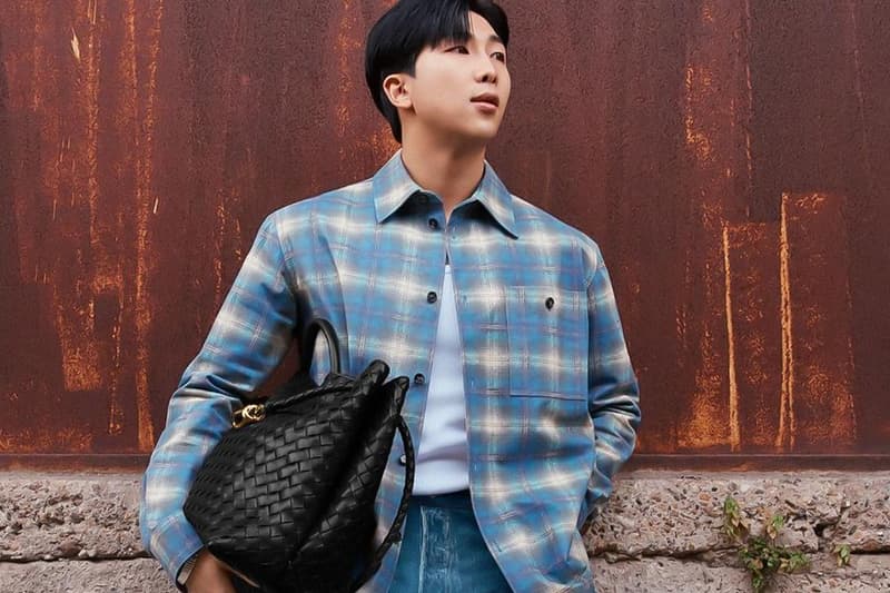 Matthieu Blazy Welcomes BTS' RM as the Newest Bottega Veneta Ambassador k-pop star jimin jung kook v suga jin j-hope korean boy band seoul rap monster friends