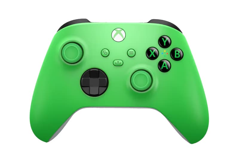 Xbox Handheld Wireless Controller Lineup Purchase Retail Velocity Green Colorway Online Sale Microsoft