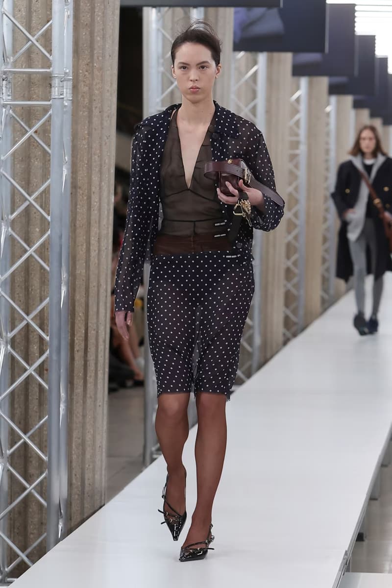 Miu Miu Fall Winter 2023 FW23 Paris Fashion Week FW23 Miuccia Prada Collection Runway Show Mens Womenswear Luxury Brand Emma Corrin 