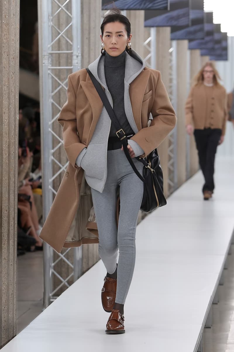 Miu Miu Fall Winter 2023 FW23 Paris Fashion Week FW23 Miuccia Prada Collection Runway Show Mens Womenswear Luxury Brand Emma Corrin
