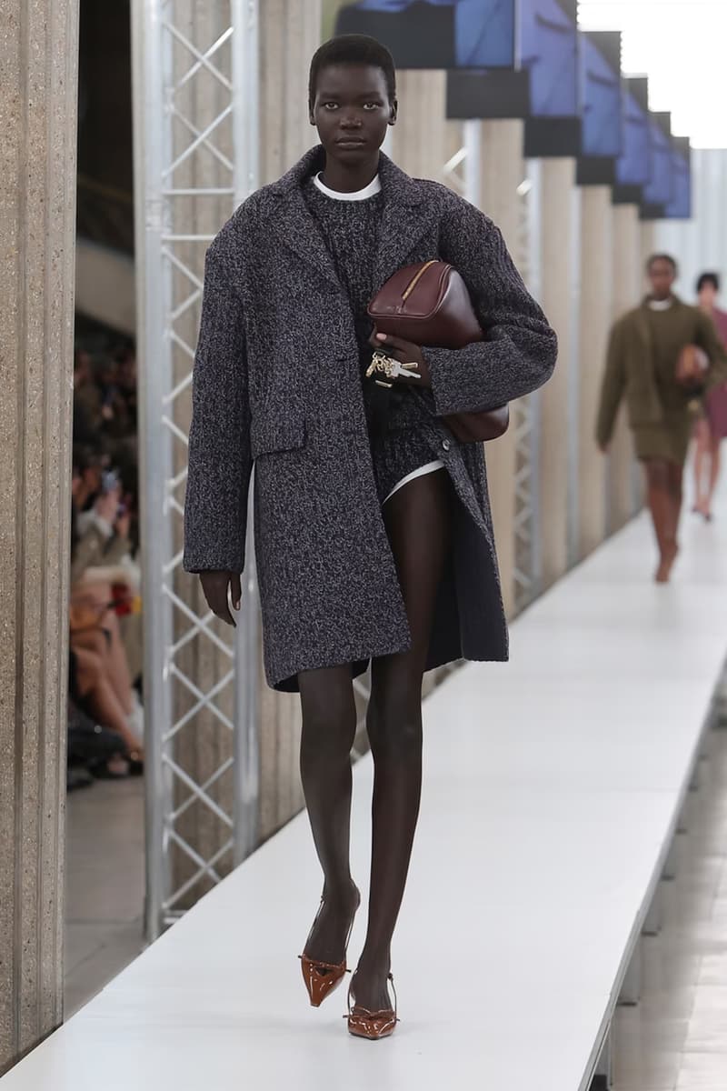 Miu Miu Fall Winter 2023 FW23 Paris Fashion Week FW23 Miuccia Prada Collection Runway Show Mens Womenswear Luxury Brand Emma Corrin 