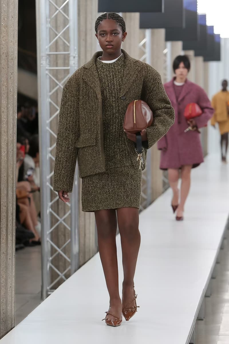 Miu Miu Fall Winter 2023 FW23 Paris Fashion Week FW23 Miuccia Prada Collection Runway Show Mens Womenswear Luxury Brand Emma Corrin 