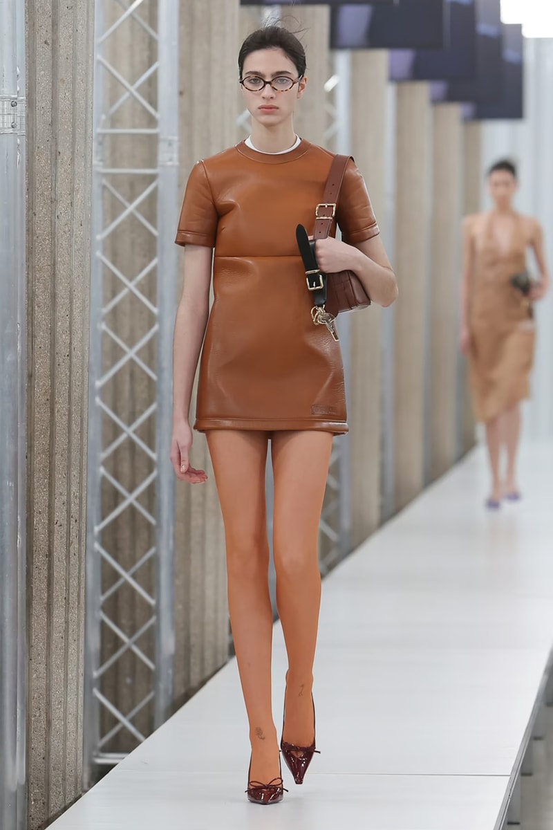 Miu Miu Fall Winter 2023 FW23 Paris Fashion Week FW23 Miuccia Prada Collection Runway Show Mens Womenswear Luxury Brand Emma Corrin 