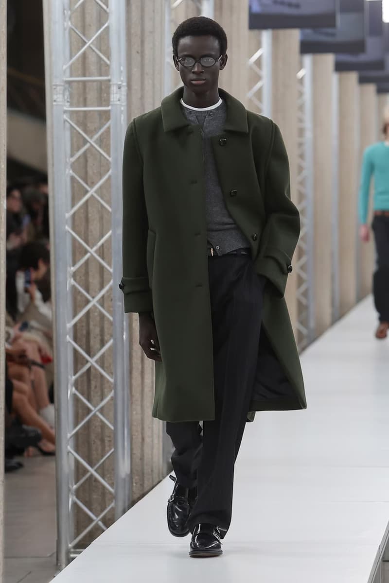 Miu Miu Fall Winter 2023 FW23 Paris Fashion Week FW23 Miuccia Prada Collection Runway Show Mens Womenswear Luxury Brand Emma Corrin