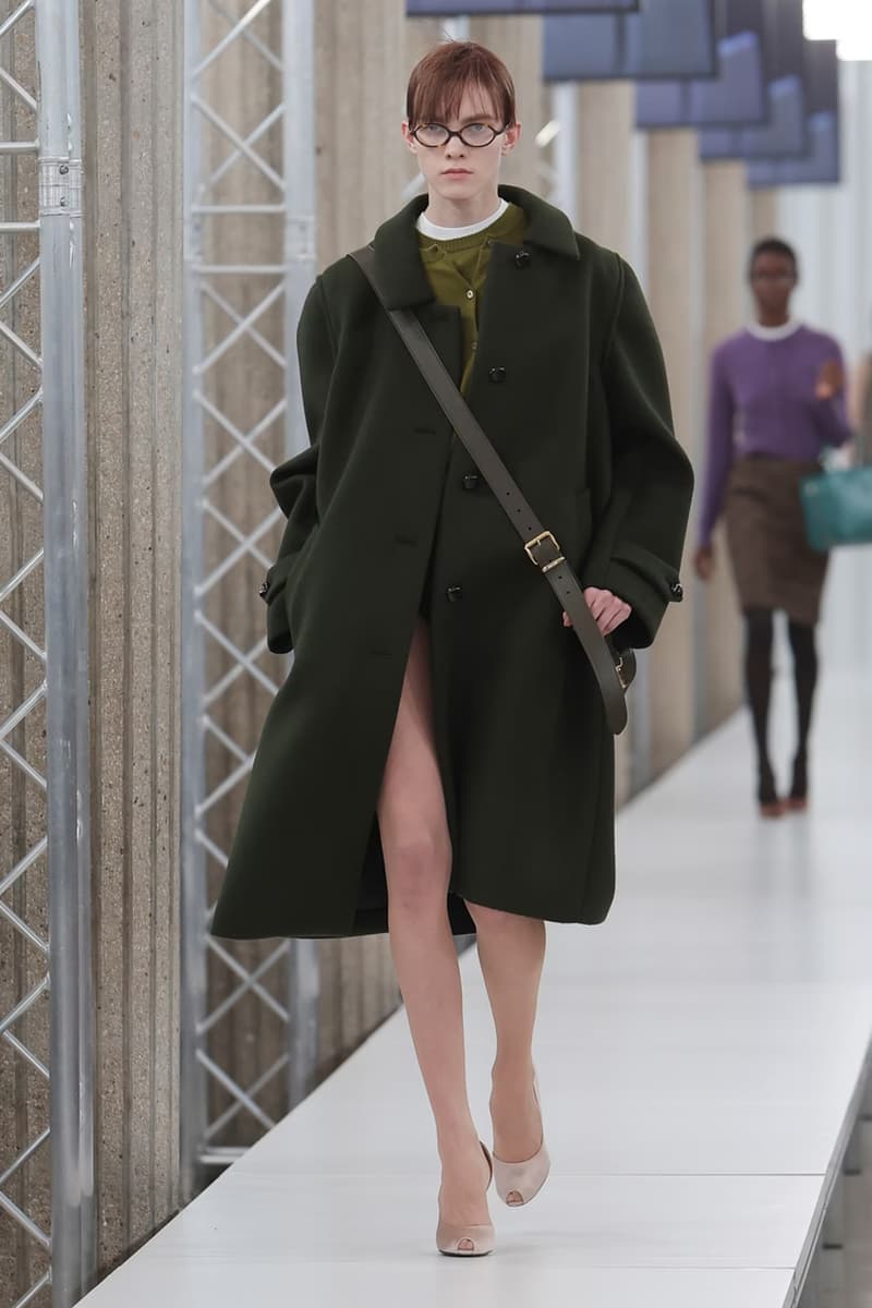 Miu Miu Fall Winter 2023 FW23 Paris Fashion Week FW23 Miuccia Prada Collection Runway Show Mens Womenswear Luxury Brand Emma Corrin 