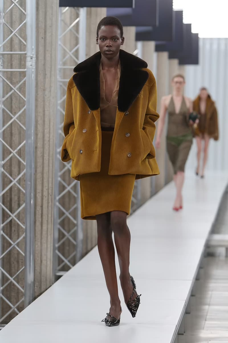 Miu Miu Fall Winter 2023 FW23 Paris Fashion Week FW23 Miuccia Prada Collection Runway Show Mens Womenswear Luxury Brand Emma Corrin 