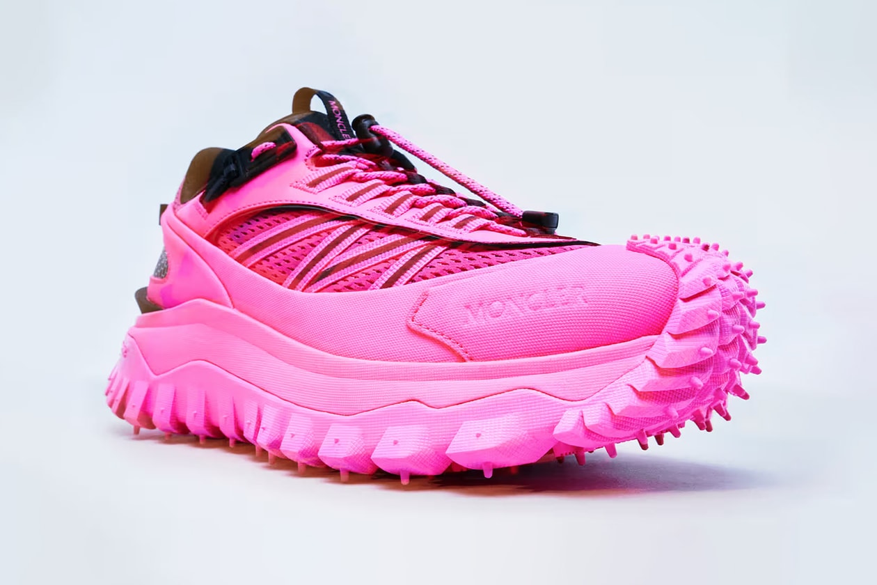 Moncler Trailgrip Lite Sneaker Release Information details hiking colorways footwear hype