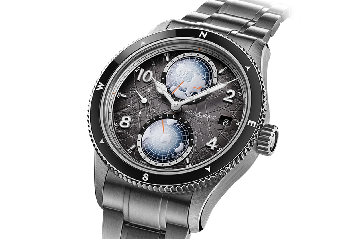 Montblanc Watches & Wonders 2023 Releases 1858 0 Oxygen The 8000 1858 Iced Sea Limited-Edition Coffret Iced Sea Grey Dial Unveiled Secret Minerva Monopusher Chronograph  Unveiled Timekeeper Minerva