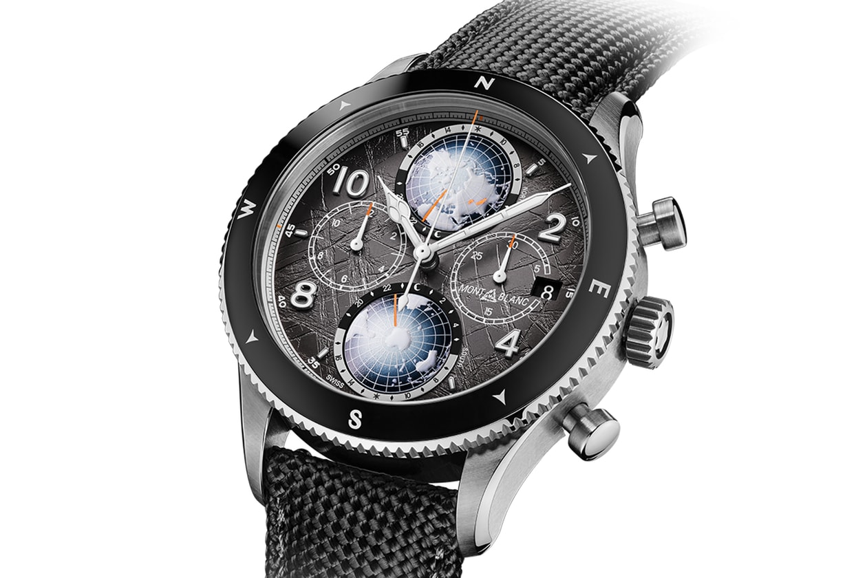 Montblanc Watches & Wonders 2023 Releases 1858 0 Oxygen The 8000 1858 Iced Sea Limited-Edition Coffret Iced Sea Grey Dial Unveiled Secret Minerva Monopusher Chronograph  Unveiled Timekeeper Minerva