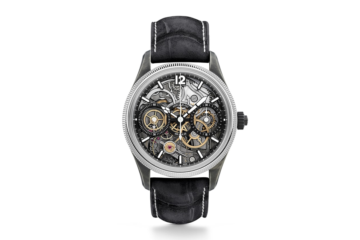 Montblanc Watches & Wonders 2023 Releases 1858 0 Oxygen The 8000 1858 Iced Sea Limited-Edition Coffret Iced Sea Grey Dial Unveiled Secret Minerva Monopusher Chronograph  Unveiled Timekeeper Minerva