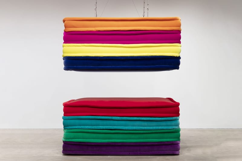 Paola Pivi Stacks Colorful Mattresses to Create Plush Hideaway for Moroso