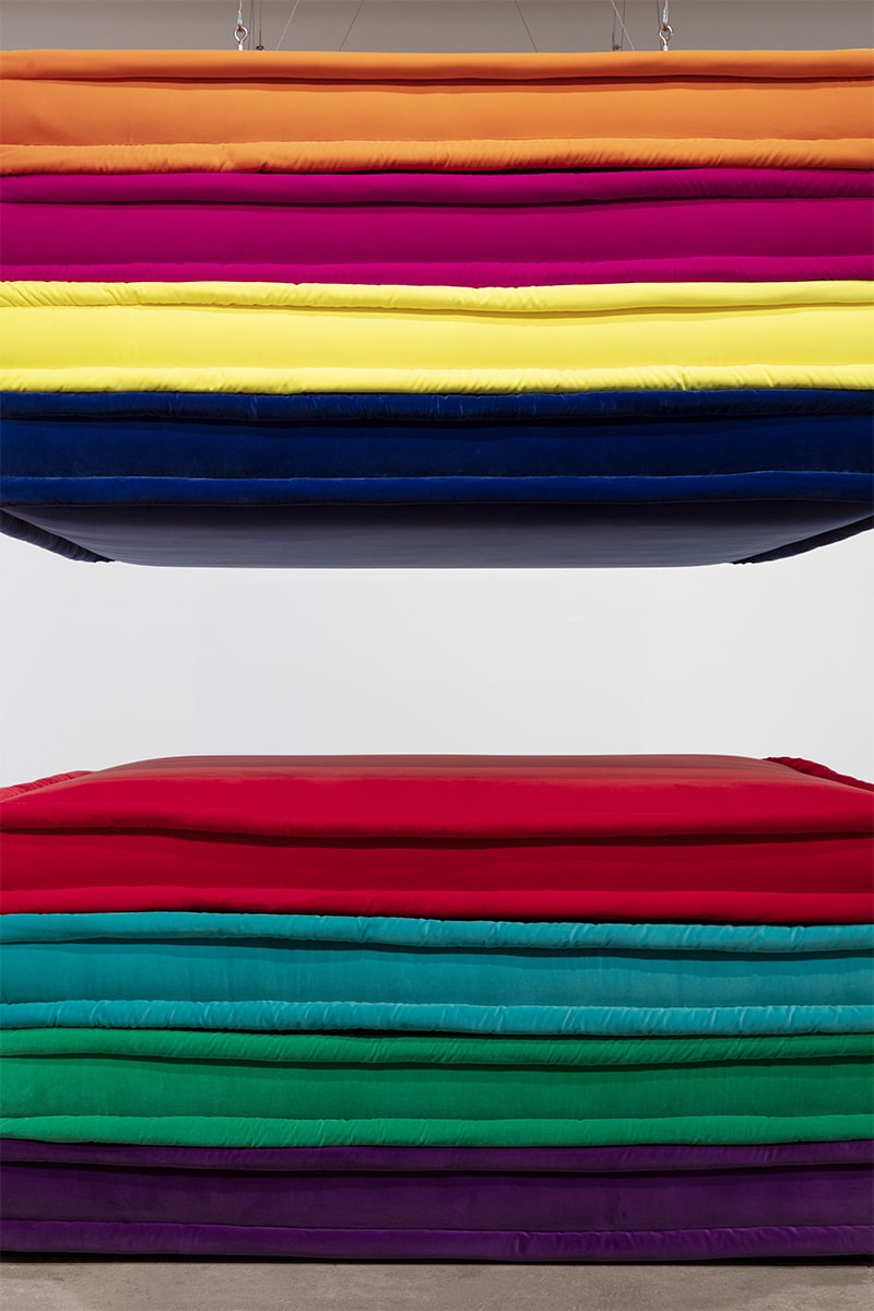 Paola Pivi Stacks Colorful Matresses to Create Plush Design for Moroso 