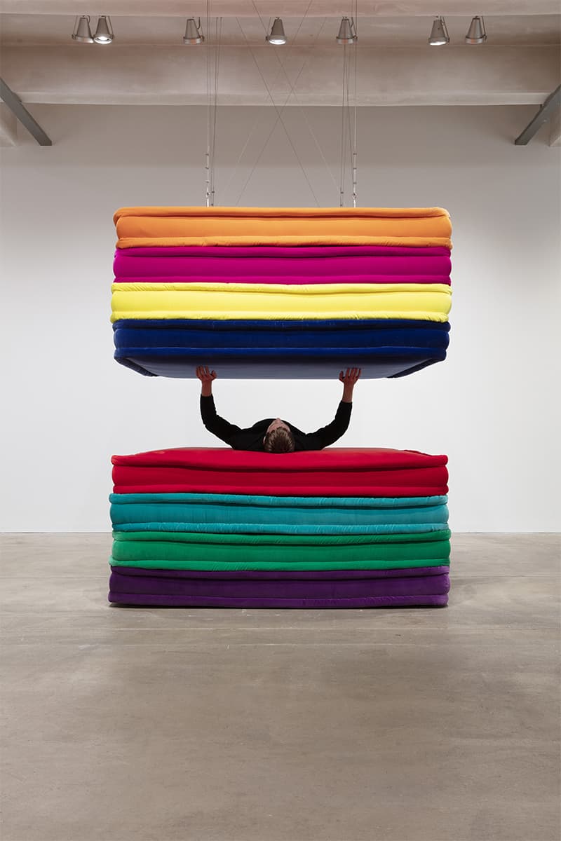 Paola Pivi Stacks Colorful Matresses to Create Plush Design for Moroso 