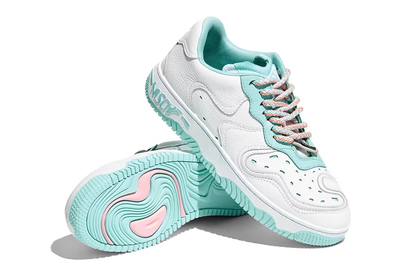 On feet Look MSCHF Super Normal 2 “White Mint” images sneakers footwear hype official images release