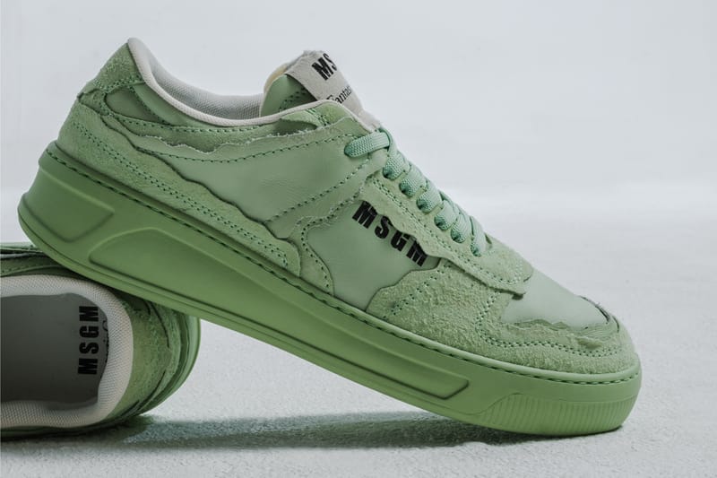 MSGM Launches All-New Sustainable Sneaker Line with "FG1" Silhouette