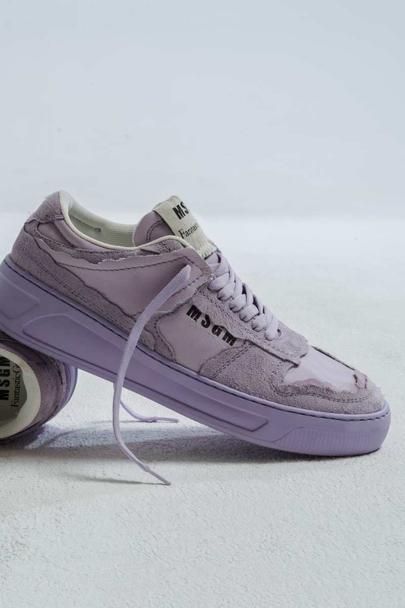 Коллекция весна-лето 23 Неделя моды в Милане MSGM экологичные кроссовки FG1 Fantastic Green 1 устойчивый баскетбол