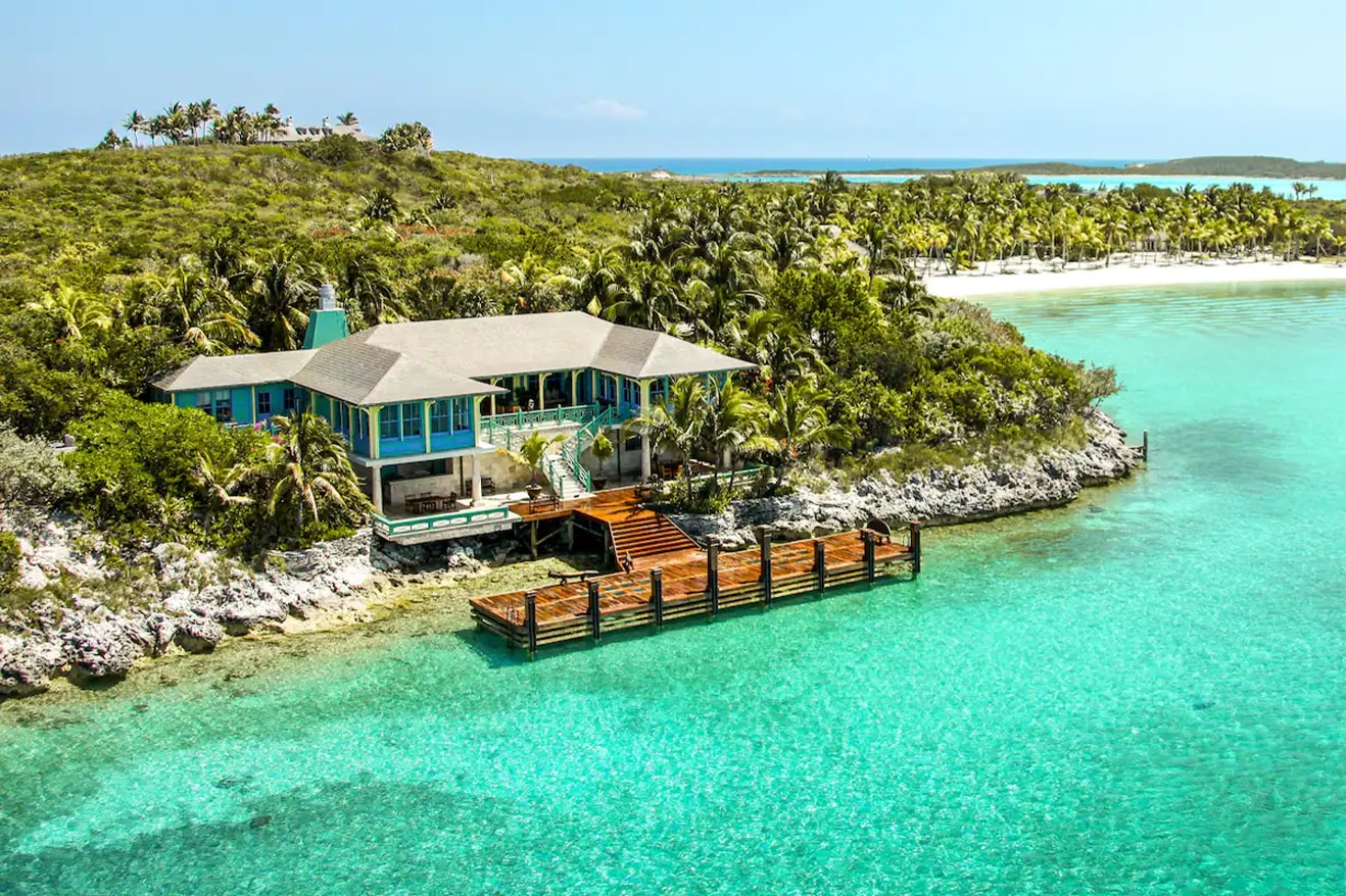 Musha Cay Copperfield Bay Bahamas Airbnb Information details expensive house rent