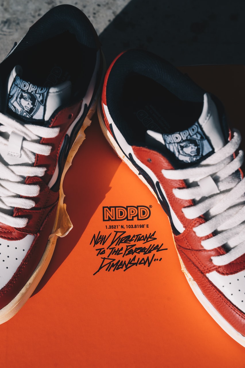 ndpd new directions to the parallel dimension sneakers flames air jordan 1 dunk official release date info photos price store list buying guide