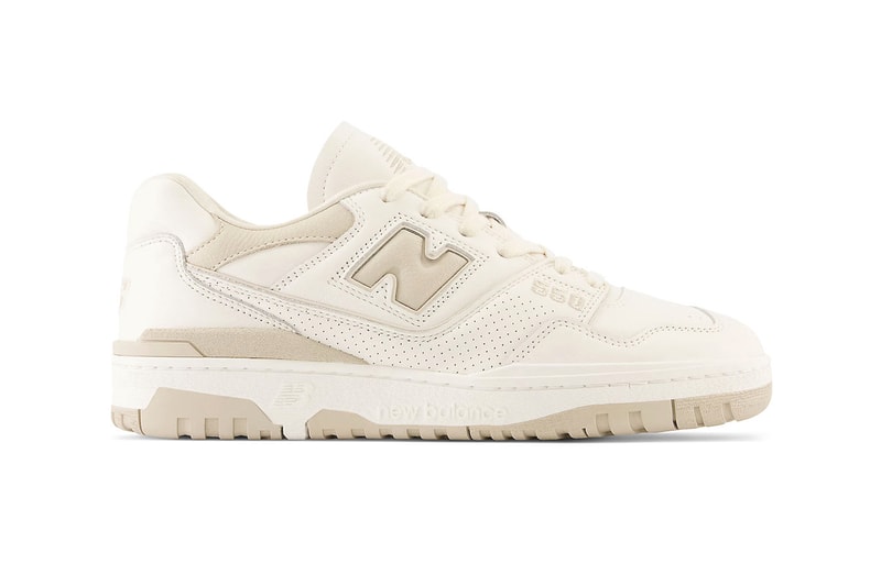 New Balance 550 Arrives in Clean, Vintage-Inspired "Beige" Colorway spring 2023 BB550IST basketball low-top silhouette