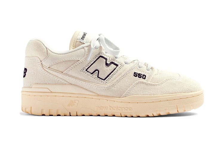 The New Balance 550 Receives a "Hemp" Construction
