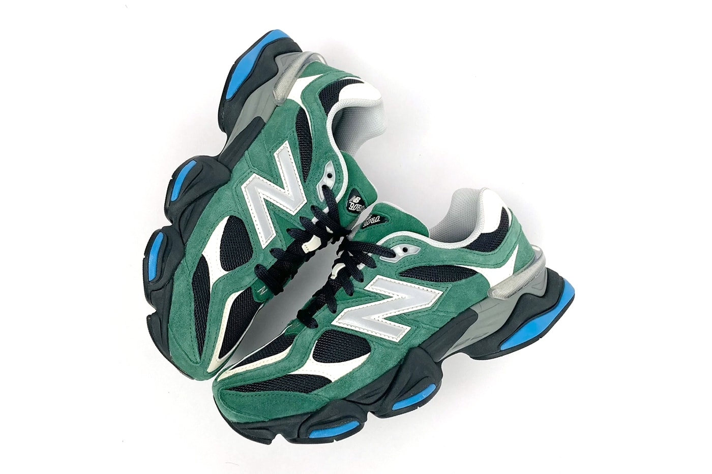 New Balance 90 60 pine green silver cream suede abzorb sbs release info date price