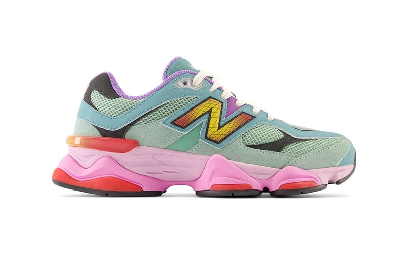 new balance 9060 multicolor U9060WRB release date info store list buying guide photos price purple pink teal 