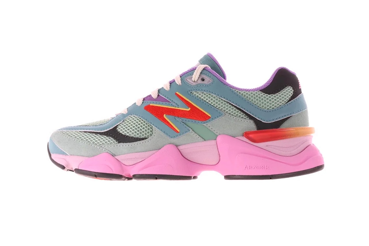 new balance 9060 multicolor U9060WRB release date info store list buying guide photos price purple pink teal 