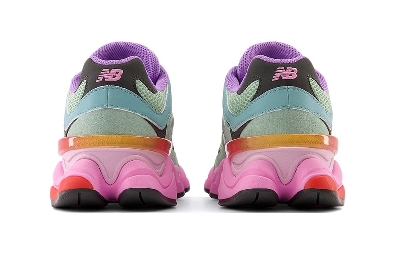 new balance 9060 multicolor U9060WRB release date info store list buying guide photos price purple pink teal 