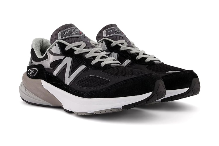 New Balance 990v6 Gets Fitted With a Clean "Black/Grey" Color Scheme