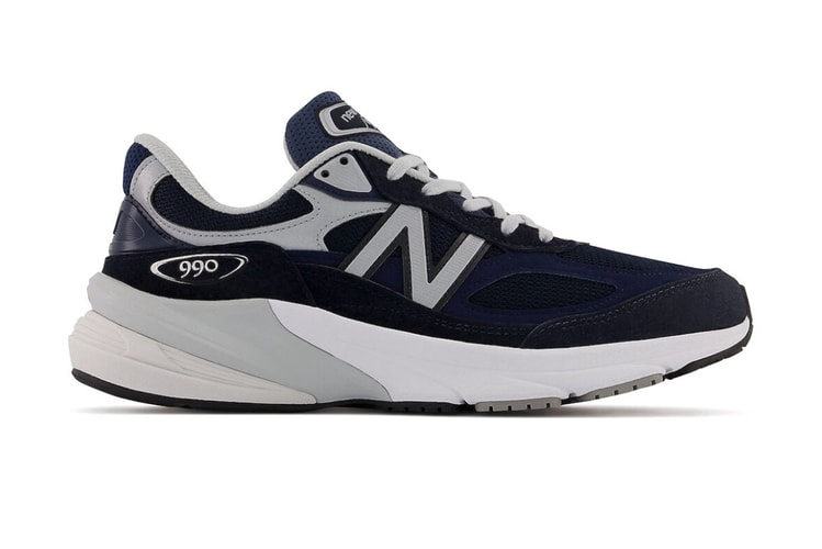 New Balance 990v6 Appears With a Simple "Navy/Grey" Makeover