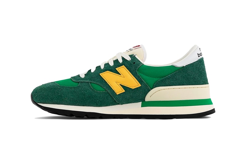 New Balance 990v1 MADE in USA "Green/Yellow" Santis
