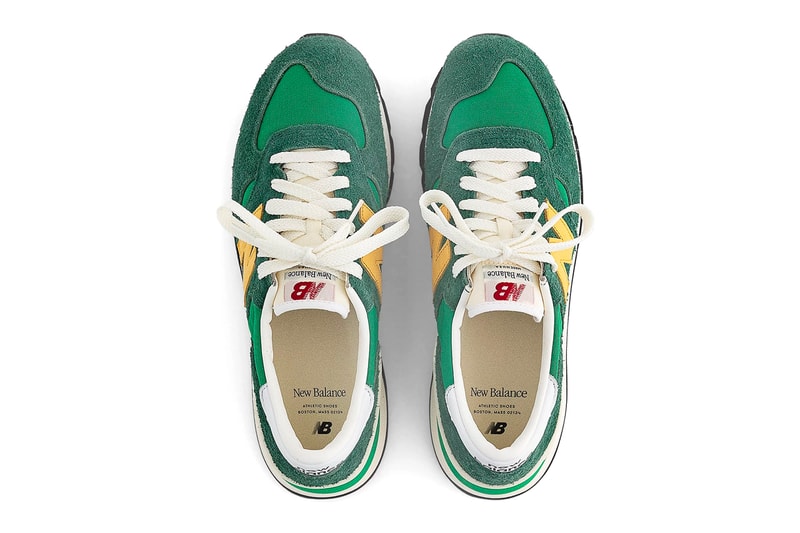 New Balance 990v1 MADE in USA "Green/Yellow" Santis