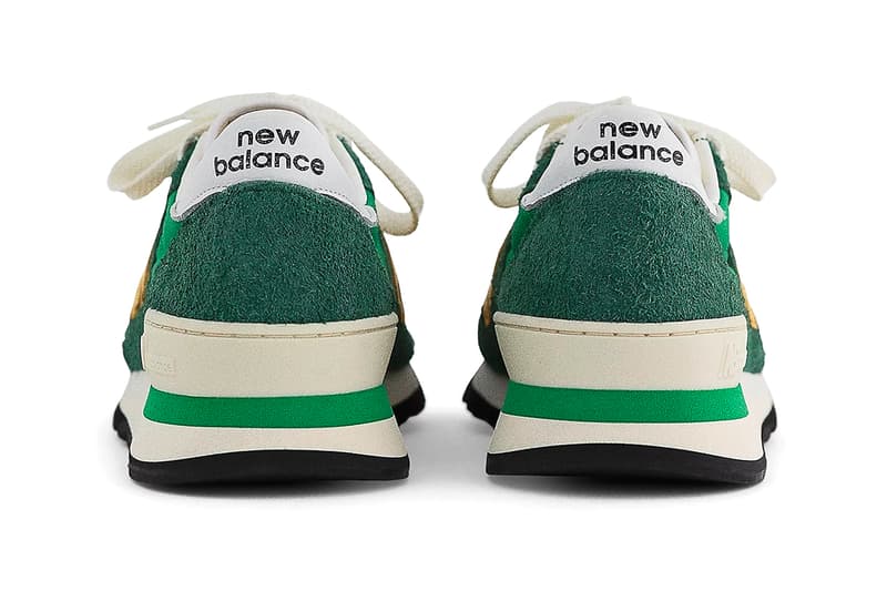 New Balance 990v1 MADE in USA "Green/Yellow" Santis