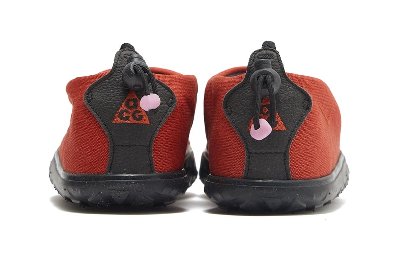 Nike ACG Air Moc Rugged Orange Sneakers Shoes Footwear Trainers Swoosh Slip-On 