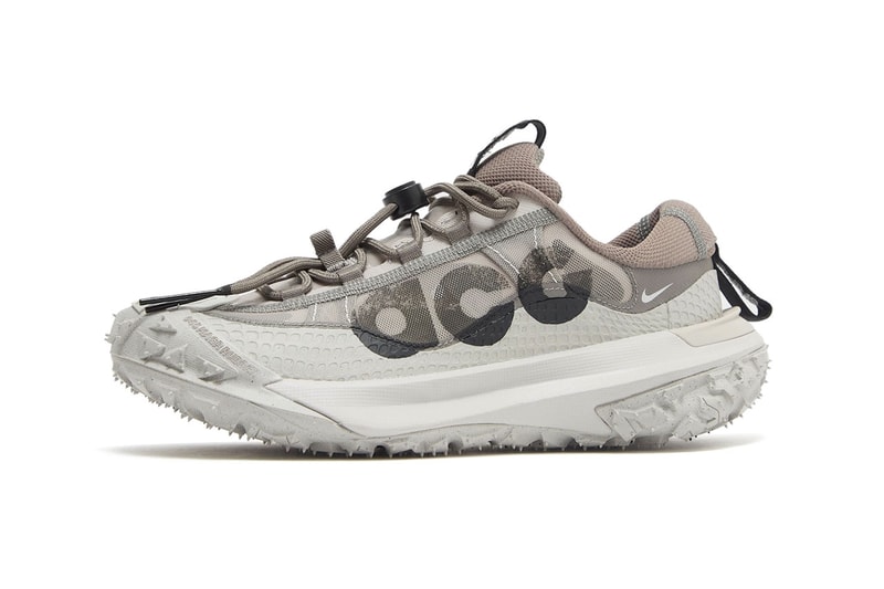 Nike Mountain Fly 2 Low ACG Iron Ore Sneakers Footwear Shoes Fashion Trainers Swoosh Hiking Grey Black Techincal
