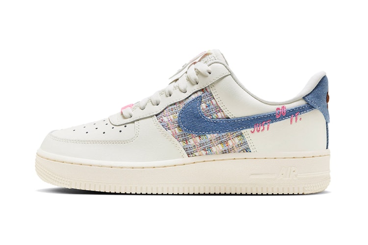 Nike's Air Force 1 "Just Do It" Is Complemented With Denim Swooshes