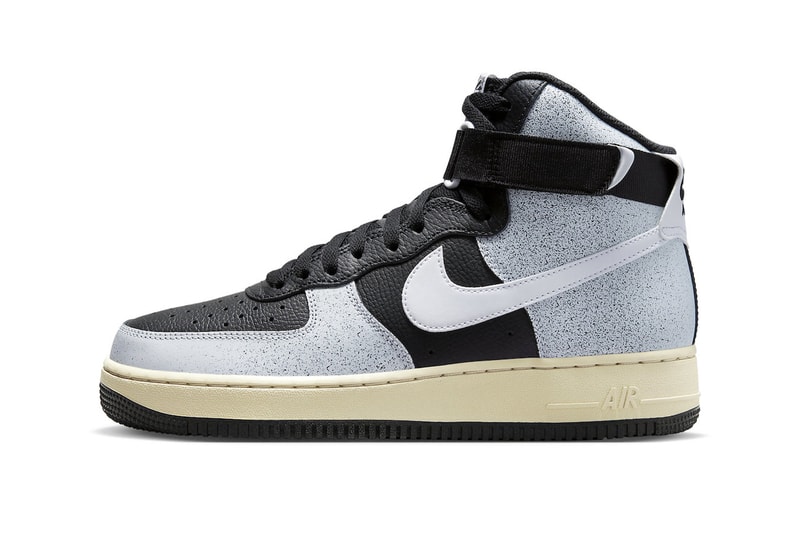 Nike Air Force 1 High Celebrates the 50th Anniversary of Hip-Hop classics swoosh high tops black/White-Cement Grey-Coconut Milk