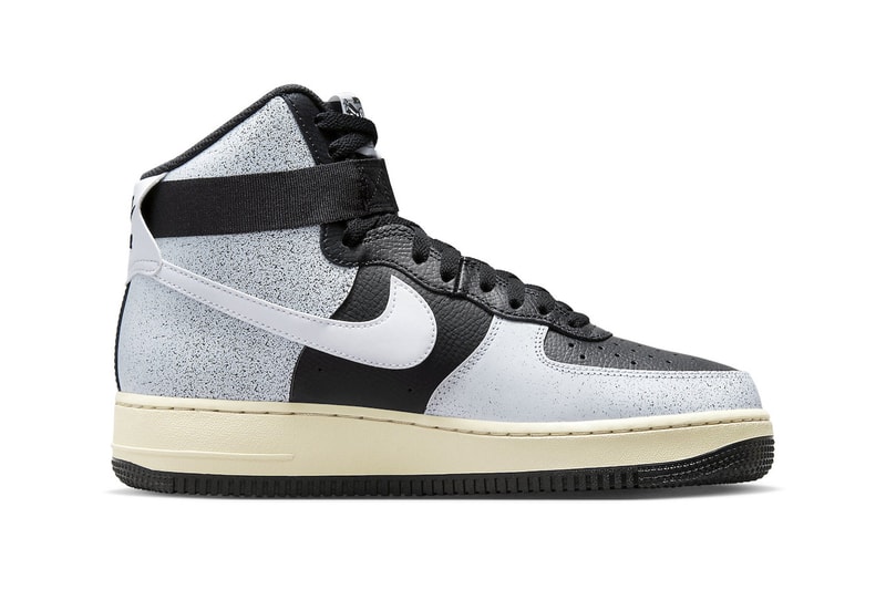 Nike Air Force 1 High Celebrates the 50th Anniversary of Hip-Hop classics swoosh high tops black/White-Cement Grey-Coconut Milk