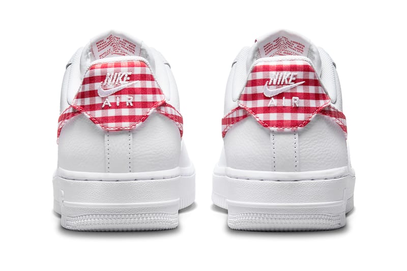 gingham nike air force