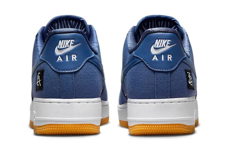 The Nike Air Force 1 Low Surfaces With Quilted Swooshes