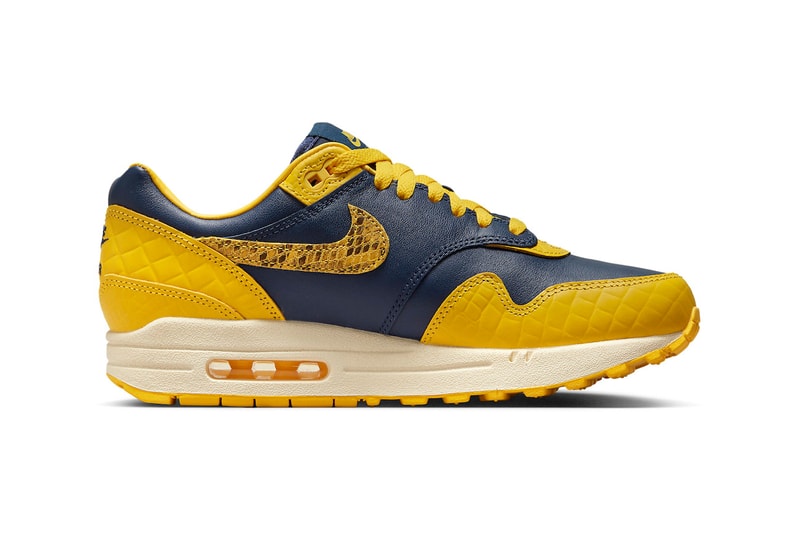 Nike Air Max 1 CO.JP Michigan Official Look Release Info FJ5479-410 Date Buy Price Midnight Navy Varsity Maize Natural