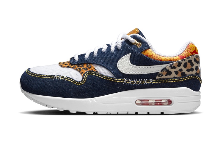 Nike Air Max 1 Premium Gets Outfitted in Denim and Leopard Print