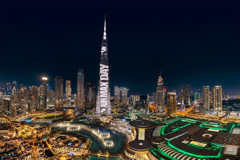 Nike Celebrates Air Max Day With Multi-Sensory Experience at Dubai's Burj Khalifa