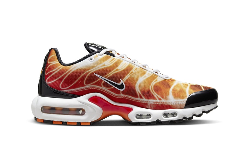 Nike Air Max Plus "Light Photography"  Receives a Fiery Makeover DZ3531-600 release info sean mcdowell technical shoe nike swoosh 