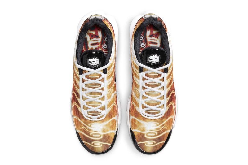 Nike Air Max Plus "Light Photography"  Receives a Fiery Makeover DZ3531-600 release info sean mcdowell technical shoe nike swoosh 