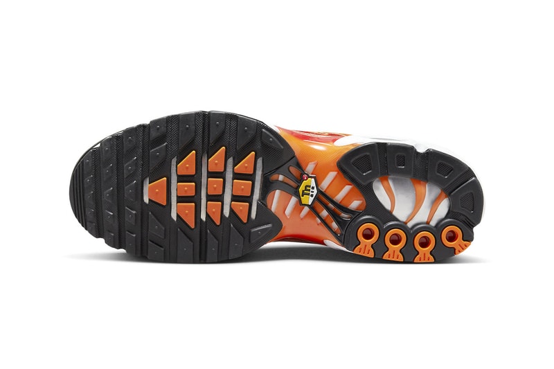 Nike Air Max Plus "Light Photography"  Receives a Fiery Makeover DZ3531-600 release info sean mcdowell technical shoe nike swoosh 