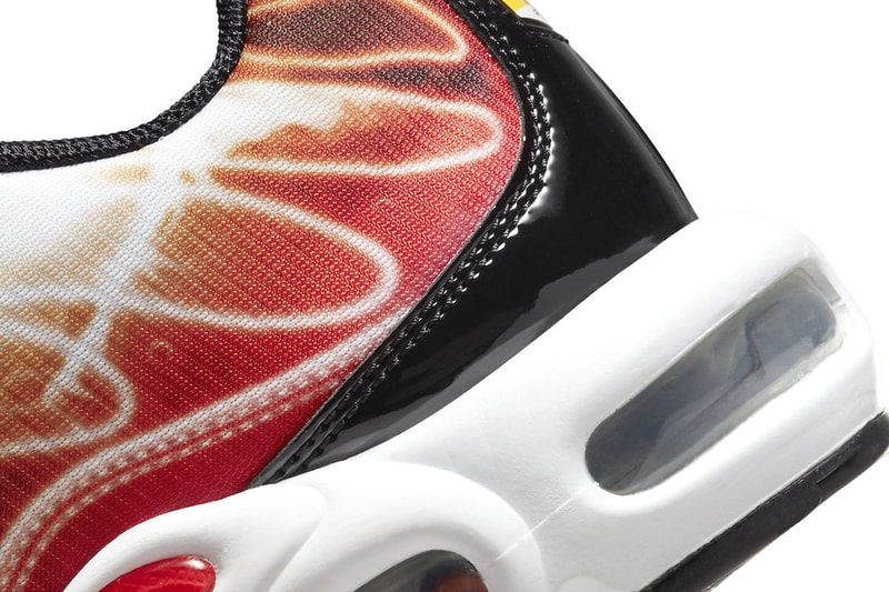 Nike Air Max Plus "Light Photography"  Receives a Fiery Makeover DZ3531-600 release info sean mcdowell technical shoe nike swoosh 