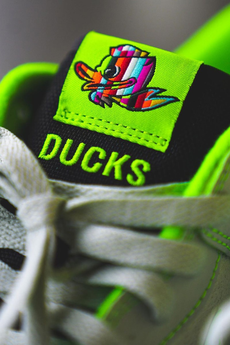nike dunk low pe oregon ducks tinker hatfield photos