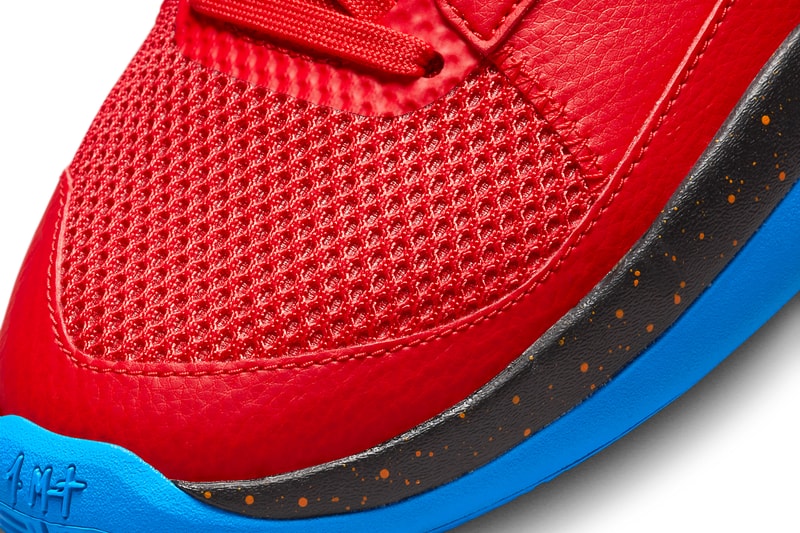 Nike Ja 1 Hunger DR8785-401 Release Date On-Feet Look at the Nike Ja 1 "Mismatch" dr8785-401 Release Info ja morant nba basketball memphis grizzliess signature shoe nike deal gun incident Game Royal, Black, University Red, Photo Blue, Bright Crimson, and Vivid Orange